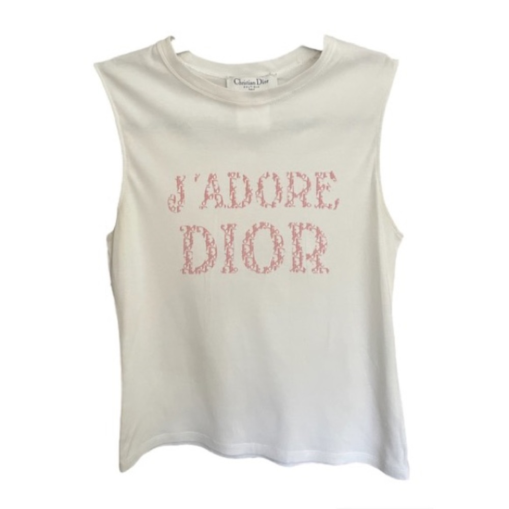 Y2K J’adore Dior Tank Top